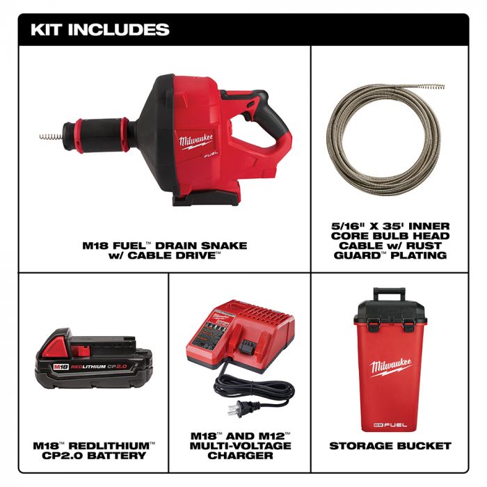 Milwaukee M18 Drain Snake Review