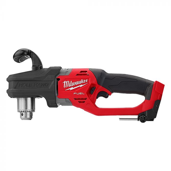 Milwaukee M18 FUEL 18 Volt Lithium-Ion Brushless Cordless Hole Hawg 1/2 in.  Right Angle Drill - Tool Only