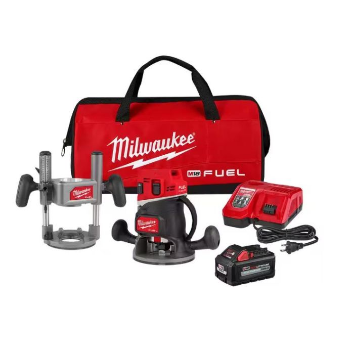 Milwaukee M18 Router Review  Makita 18v Router VS Milwaukee 18v Router 