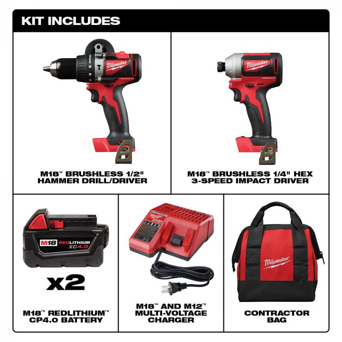 milwaukee hammer drill impact driver set milwaukee hammer drill impact driver set