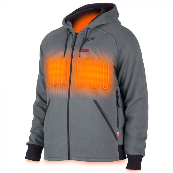 Milwaukee M12 Heated Hoodie Kit - Grey 