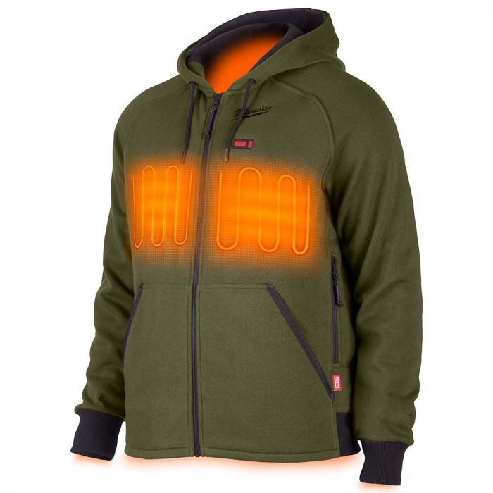 Milwaukee M12 Heated Green Hoodie (3XL)