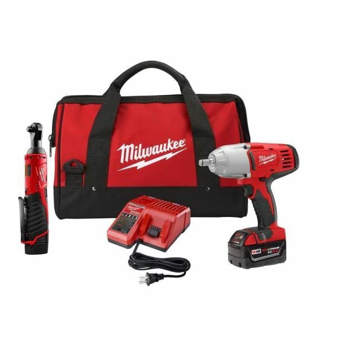 M18 Brushless 1/2 High Torque Impact Wrench with Friction Ring Kit