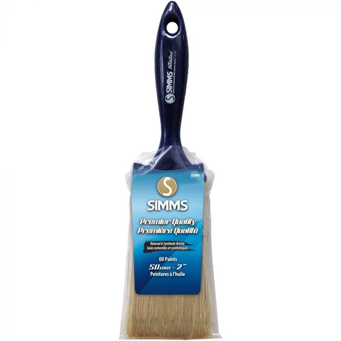 Simms Blackbird 2" Bristle Polyester Paint Brush