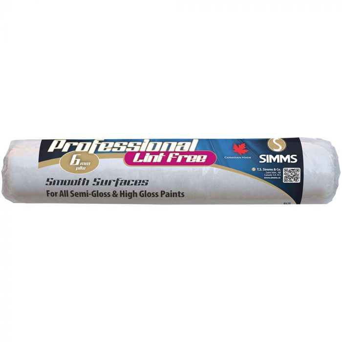 Simms Professional 91/2" Lint Free Smooth Paint Roller Sleeve