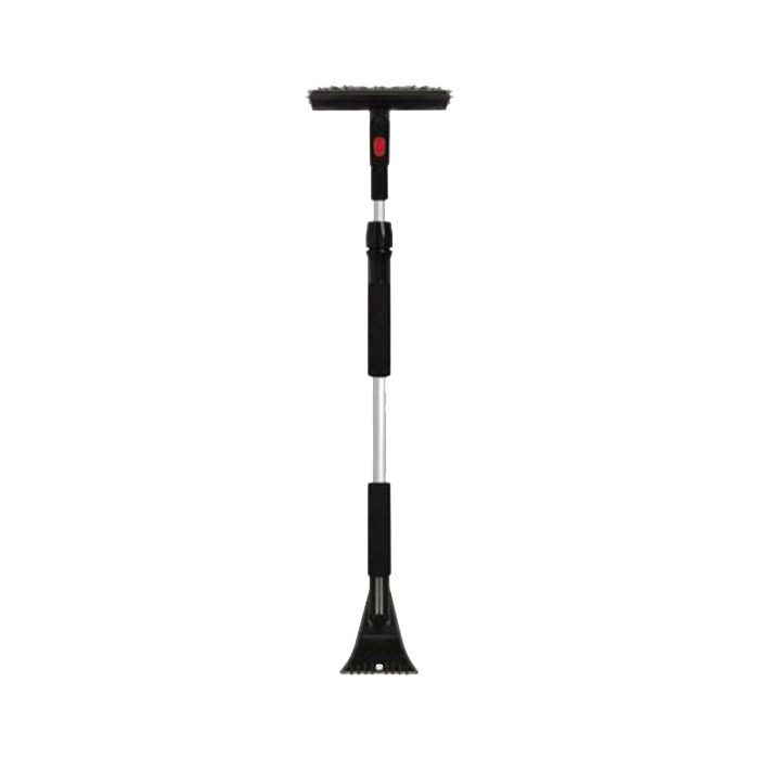 SM Arnold 33"47" Telescopic Snow Broom with Scraper and Squeegee
