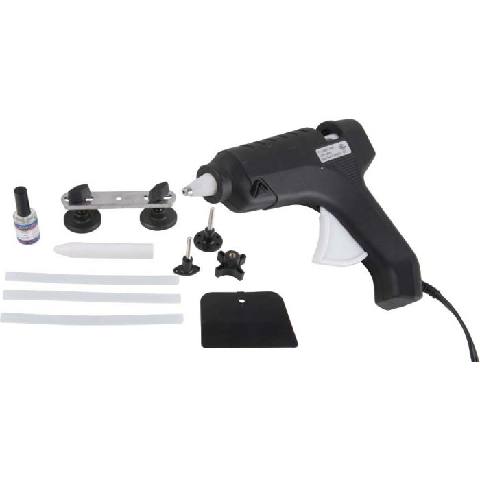 Dent outlet puller bar