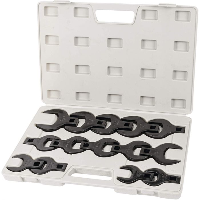 Crows feet shop wrench set