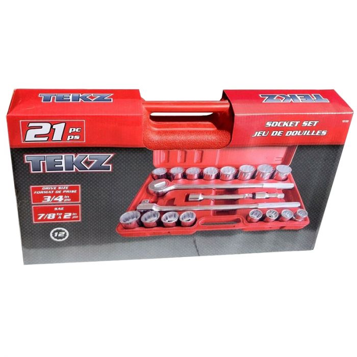 Socket set deals box