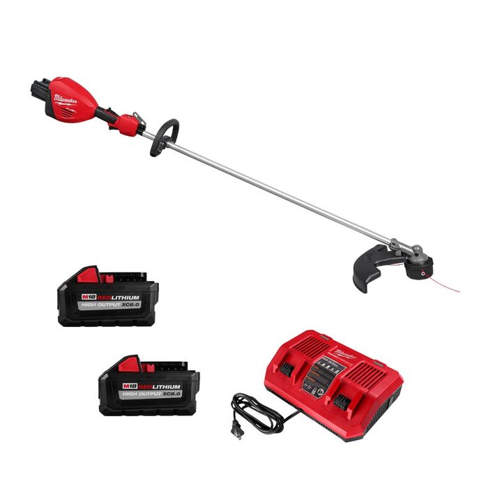 Milwaukee M18 FUEL 17 Dual Battery String Trimmer Kit