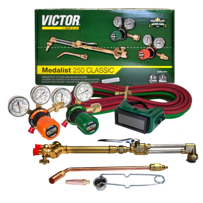 Victor Medalist 250LP 540 510LP Propane Cutting Torch Outfit