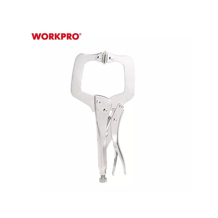 WorkPro 18" CClamp Locking Plier and Swivel Pad