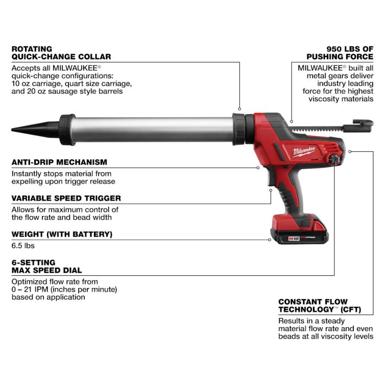 Milwaukee M12 Drill MILWAUKEE 48-08-1094 M18u2122 20 OZ CLEAR