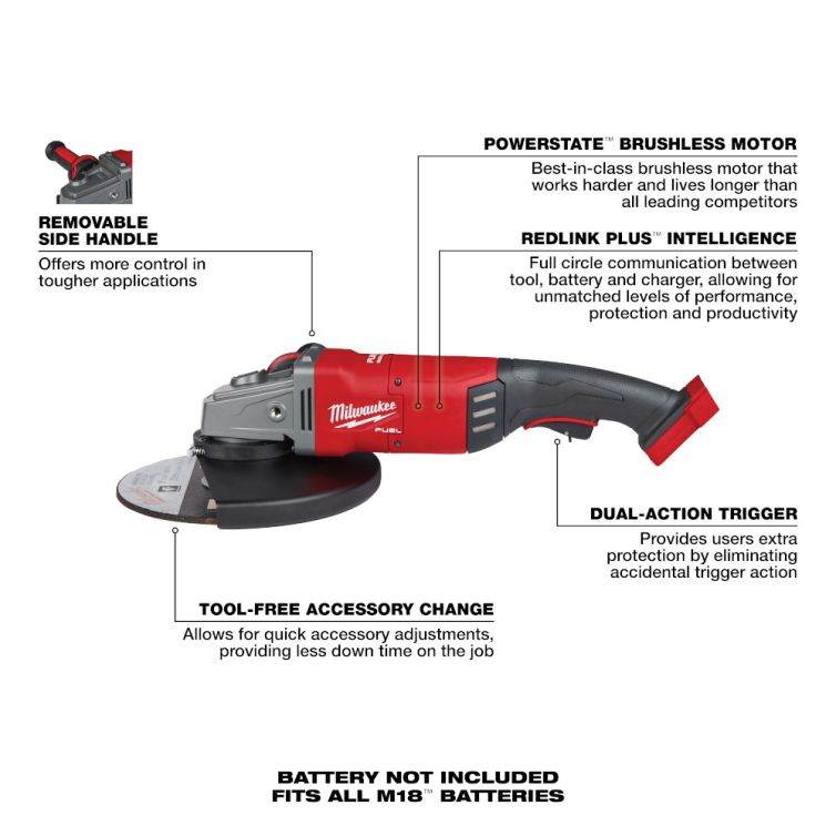 Milwaukee M18 FUEL 18V Lithium-Ion Brushless Cordless 7