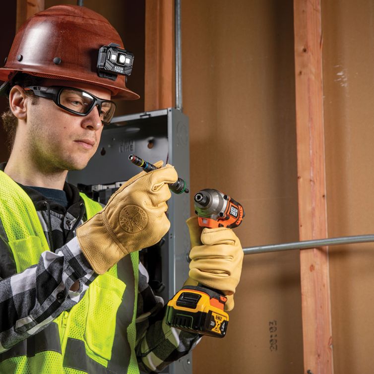 Klein Tools 9-in-1 Impact Rated Flip Socket Set