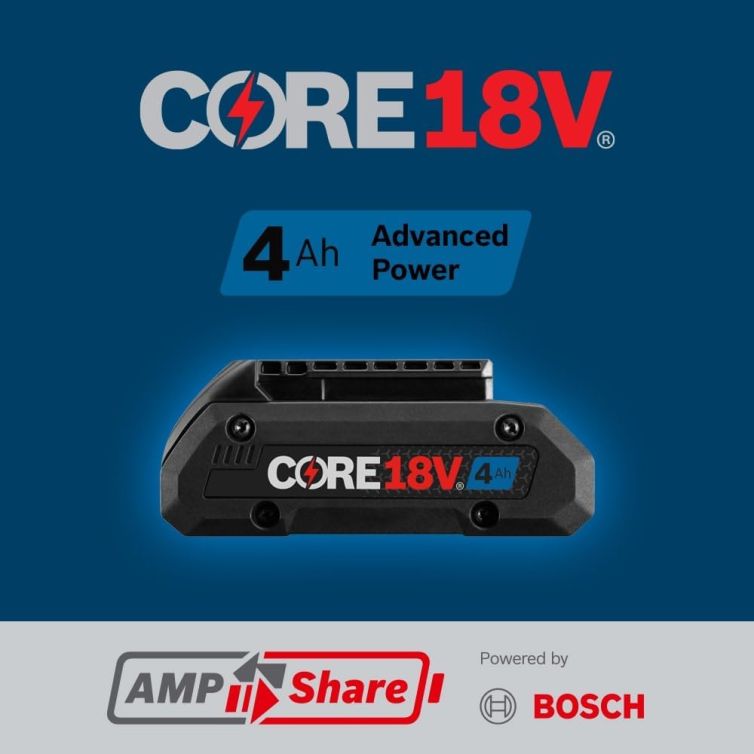 Bosch 18V 4.0 Ah Core Battery - 2 pack Bosch 18V 4.0 Ah Core Battery - 2 pack