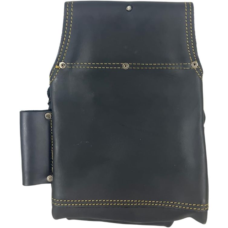 RAVEN Oil Tanned Leather Fastener Pouch 3 Pockets