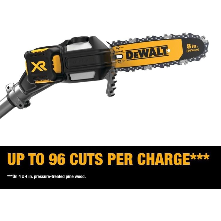 DeWalt 20V MAX Pole Saw Hedge Trimmer Head Combo Kit
