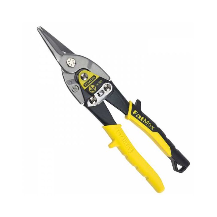 Stanley Aviation Tin Snips, precision cutting tools for metal, sheet metal, and DIY projects with comfortable handles