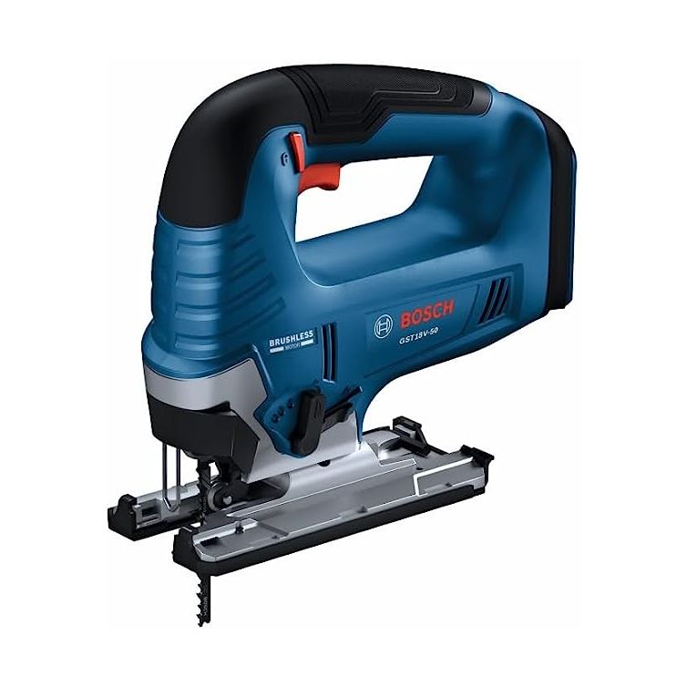 Bosch 18V Brushless Top-Handle Jig Saw (Bare Tool), powerful, cordless jigsaw for precise cuts in wood, metal, and more
