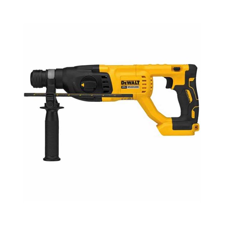 DeWalt 20V MAX XR Brushless 1in. SDS-Plus Rotary Hammer for powerful drilling and chiseling in concrete, masonry, and heavy-duty tasks