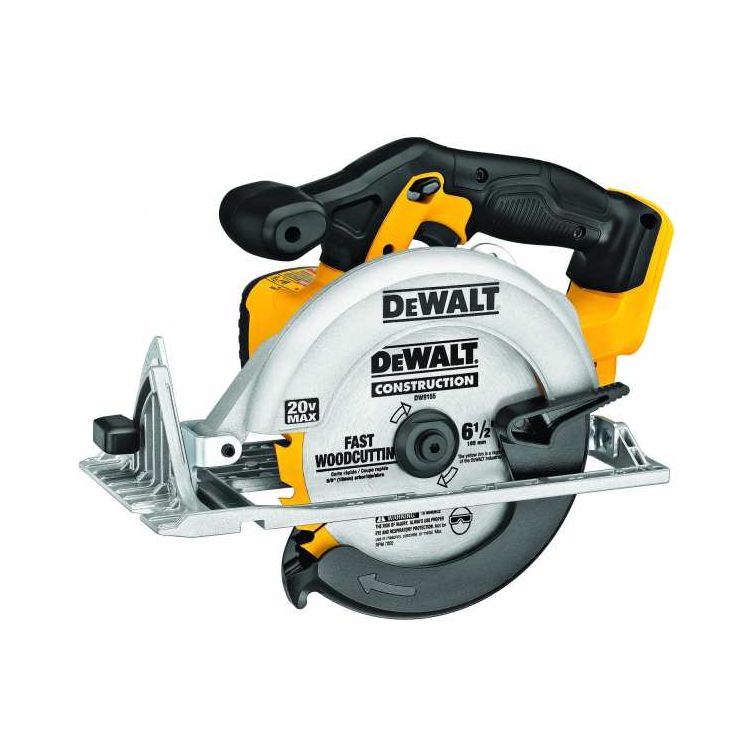 DeWalt 6-1/2" 20V MAX Circular Saw for precise cutting in wood, metal, and other materials with powerful performance and durability