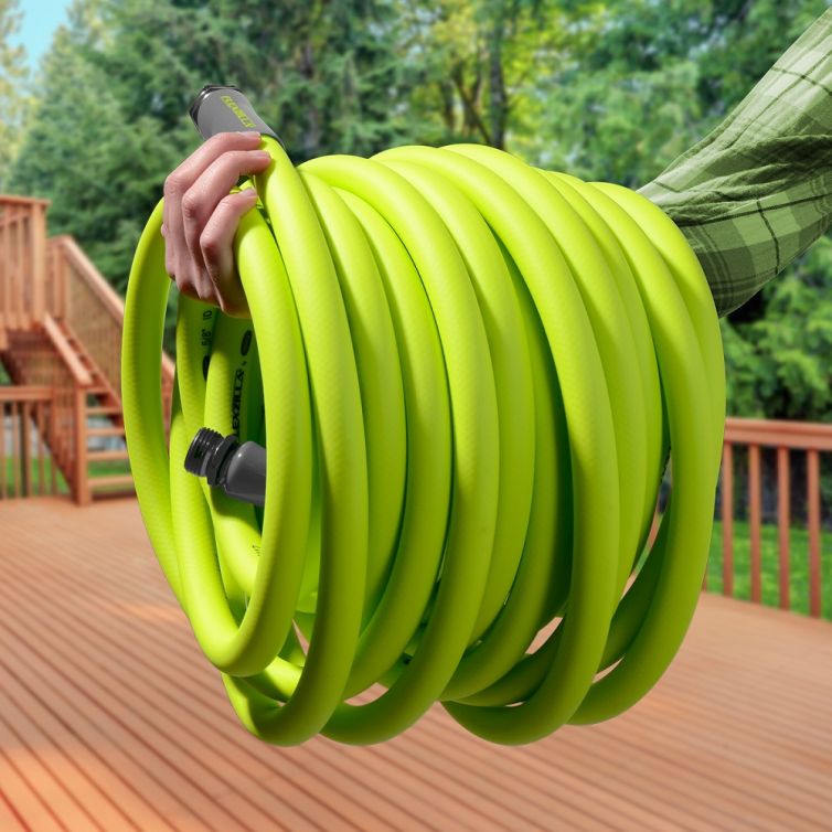 Flexzilla 3/4 in. x 50 ft. 3/4 in. ZillaGreen Garden Hose with 11-1/2