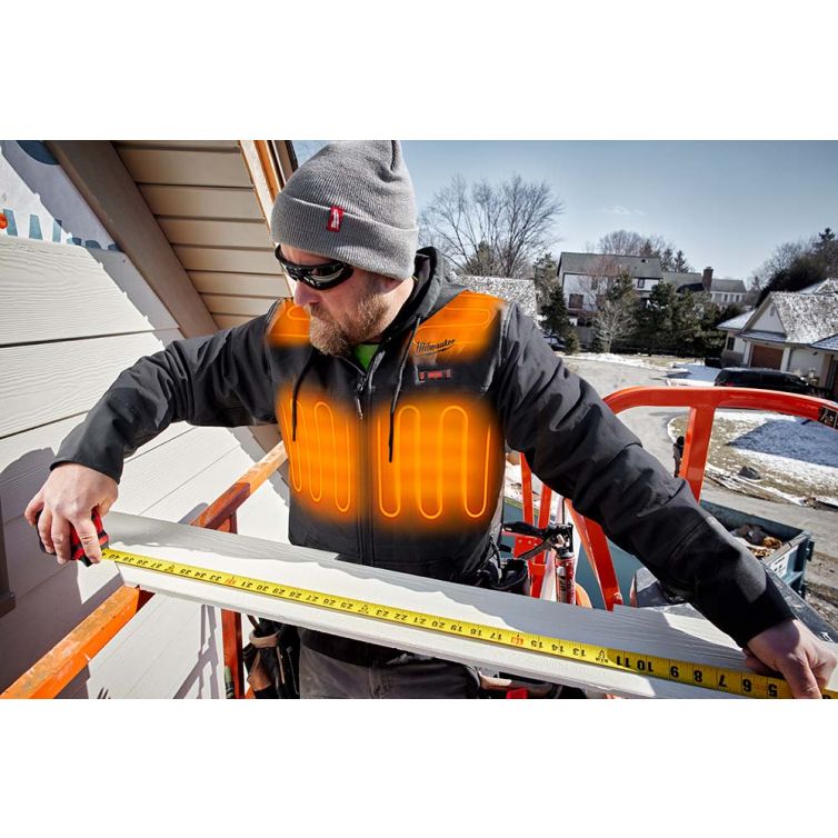 Milwaukee M12 Heated Axis Hooded Jacket Kit Black 2X-Large