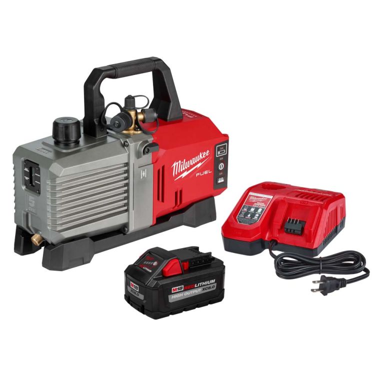 Milwaukee M18 18V Lithium-Ion Cordless 5CFM Vacuum Pump Kit