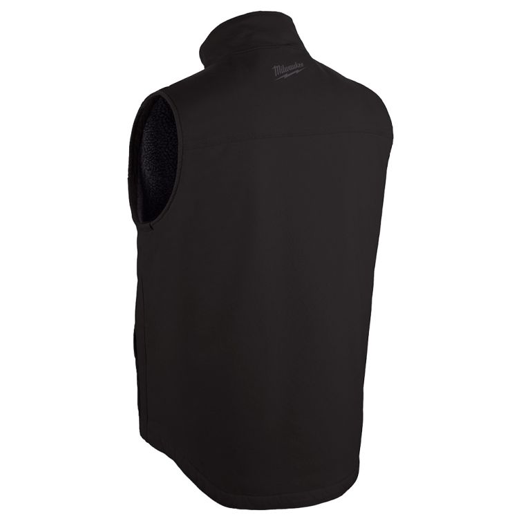 Milwaukee Heavy Duty Black Sherpa-Lined Vest - 3XL