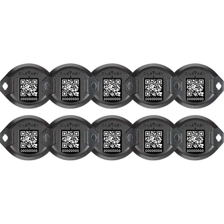 Milwaukee ONE-KEY Bluetooth Tracking Tag 10pk for easy tool and equipment tracking, enhances security and management