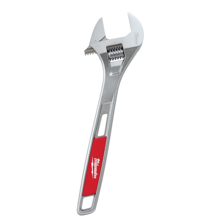 Milwaukee 12 in. Adjustable Wrench for versatile tightening and loosening of nuts and bolts with a durable design
