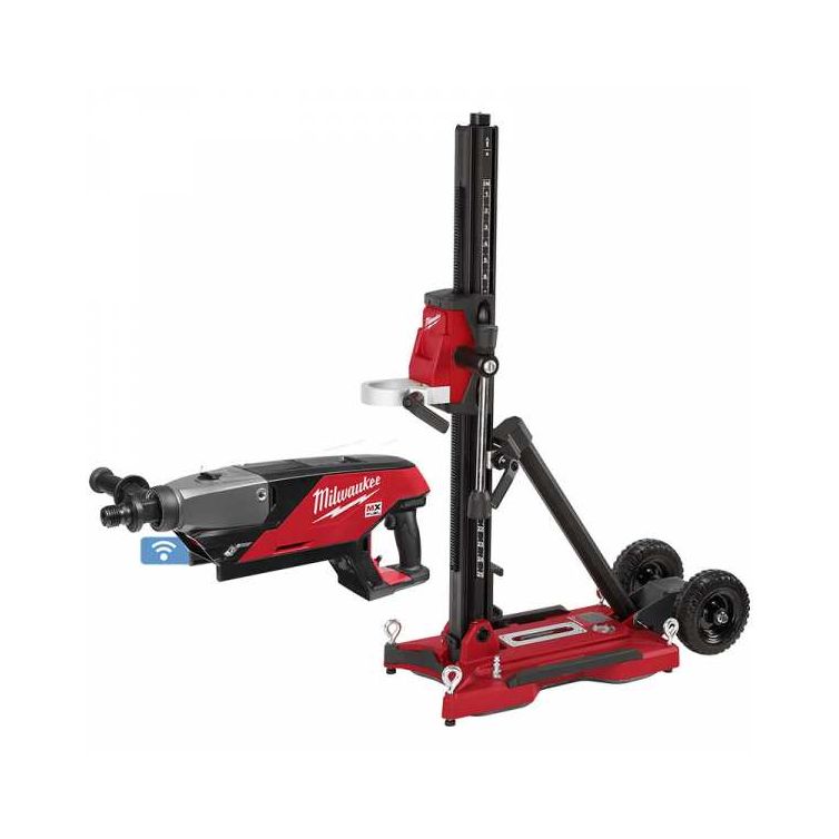 Milwaukee MX FUEL Cordless Handheld Core Drill Kit with Stand, Lithium-Ion Battery, powerful and portable for core drilling tasks