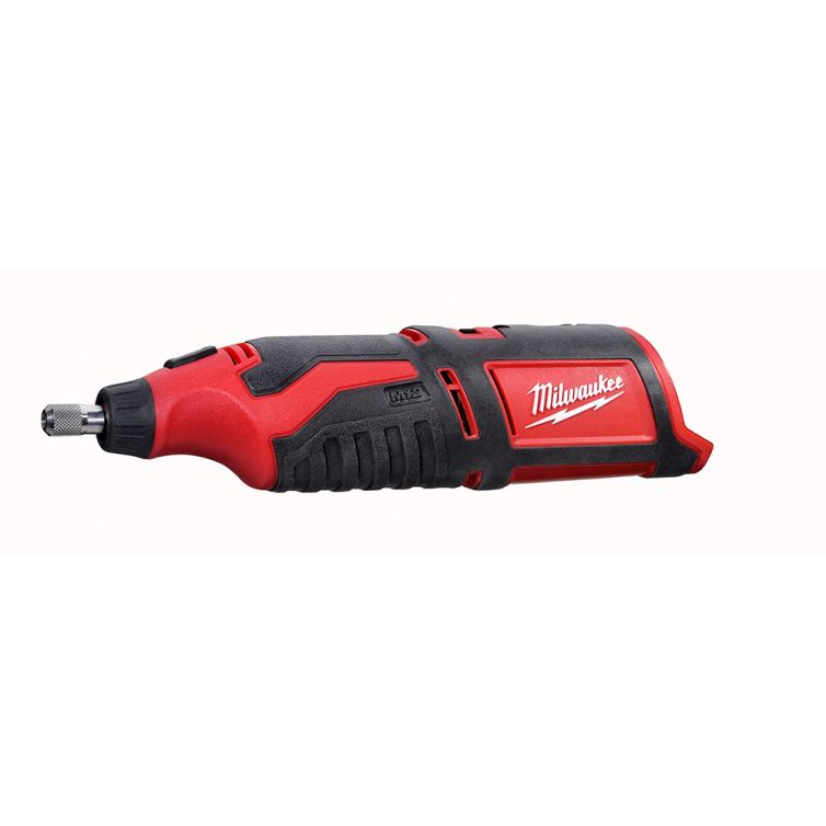 Milwaukee M12 12V Lithium-Ion Cordless Rotary Tool - 32,000 RPM, compact and versatile tool for detailed work and cutting, tool only