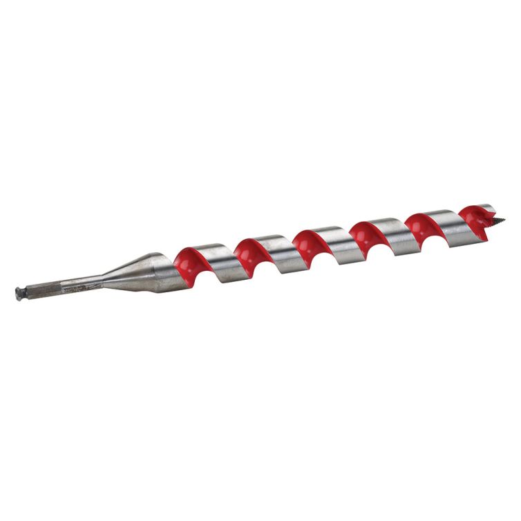 Milwaukee 1-1/2 in. x 18 in. Ship Auger Bit - Heavy-Duty Bit for Fast, Clean Drilling in Wood and Timber