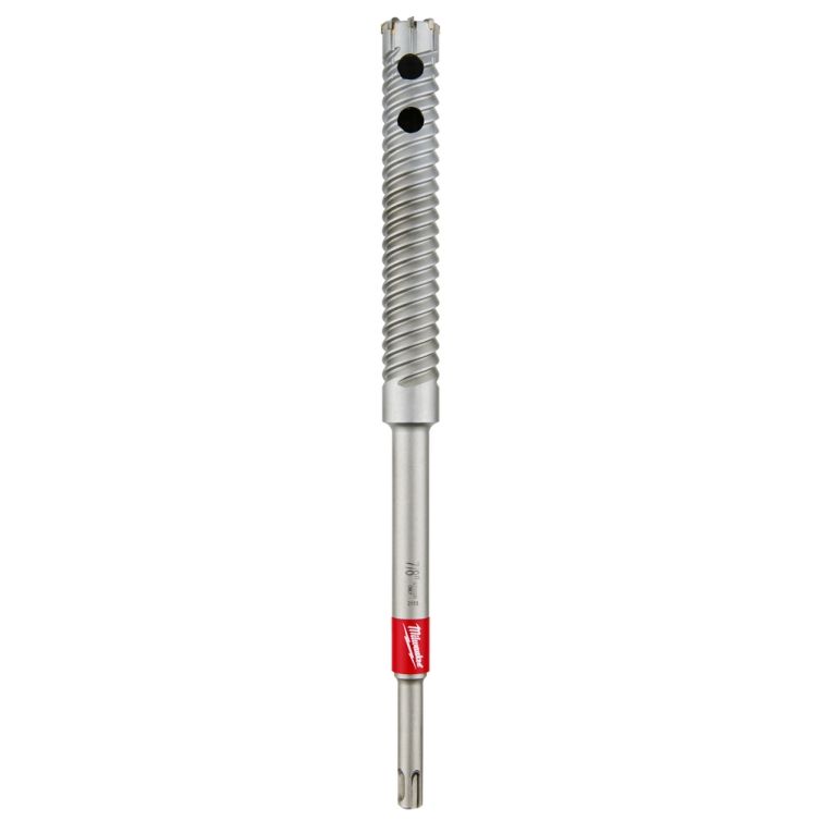 Milwaukee SDS+ 7/8 inch x 12 inch rebar cutter, designed for efficient and precise cutting of rebar in concrete and masonry