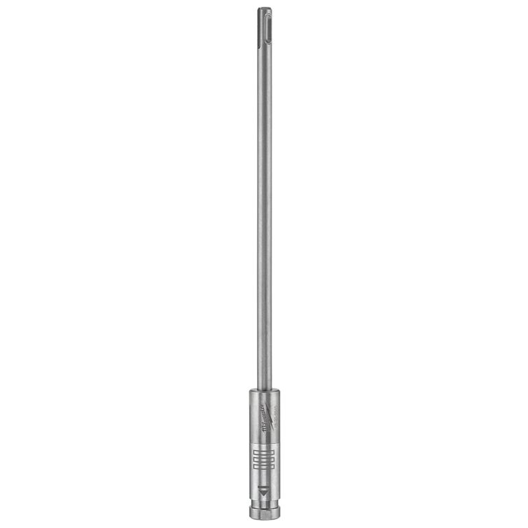 Milwaukee 12 in. SDS PLUS PLUSLOK Extension: Extend reach for drilling tasks with this durable, high-performance extension for SDS PLUS tools