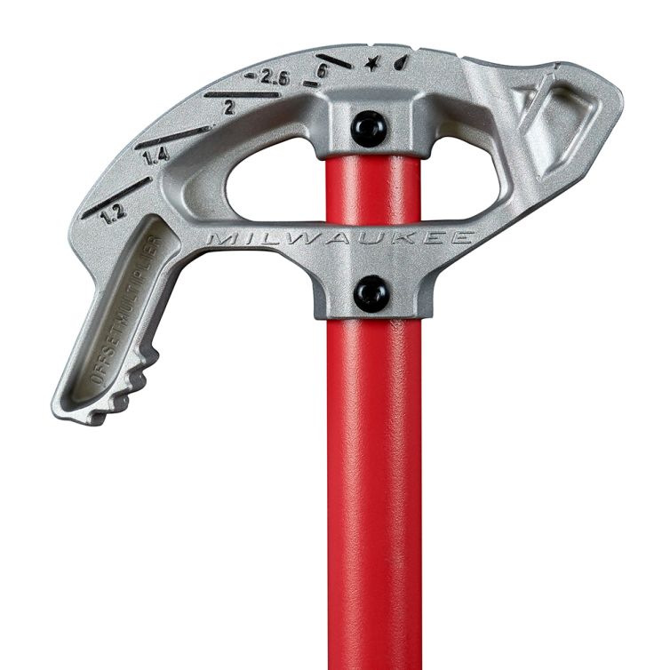 Milwaukee 1/2 in. Aluminum Conduit Bender for precise bending and durability in electrical conduit installation