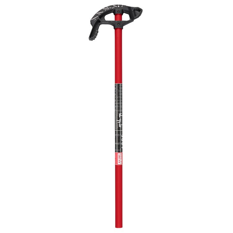 Milwaukee 3/4 in. Iron Conduit Bender - robust tool for precise bending of iron conduit with clear degree markings for accuracy