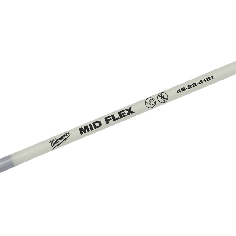 Milwaukee 15 Ft. Mid Flex Fish Stick Kit - Flexible and Durable Cable Routing Tools for Electrical Work and Conduit Installation