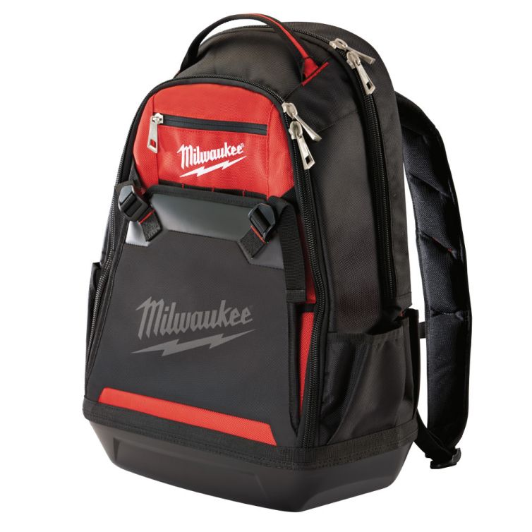 Milwaukee Jobsite Backpack: Durable, versatile tool bag with multiple compartments for organizing tools and equipment on the go