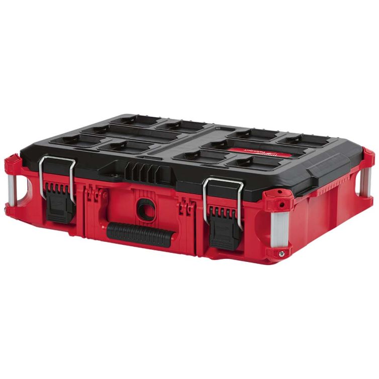 Milwaukee 22 in. PACKOUT Tool Box - rugged, versatile storage with secure locking and weather-resistant design for tools and gear