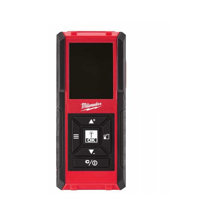 Milwaukee 330 Ft. Laser Distance Meter, precise and durable for accurate distance measurements in construction and renovation projects