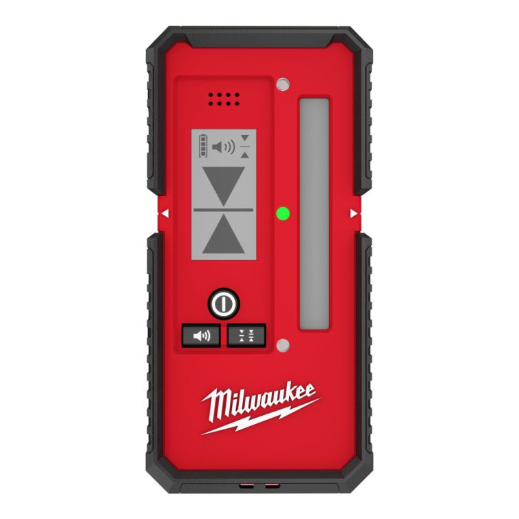 Milwaukee 165-foot laser line detector for precise and accurate measurement, ideal for leveling and alignment tasks