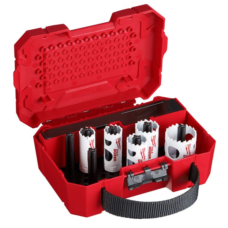 Milwaukee HOLE DOZER 9PC General-Purpose Hole Saw Kit - Versatile, durable set for efficient cutting through various materials