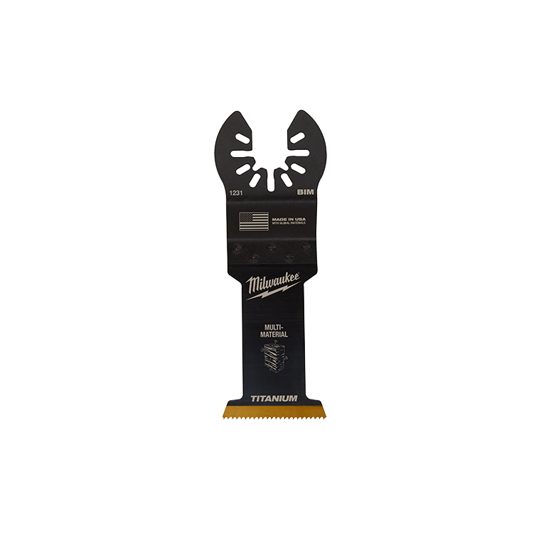 Milwaukee Open-Lok 1-1/4” Titanium Enhanced Bi-Metal Blade 3-pack, versatile for cutting various materials with precision