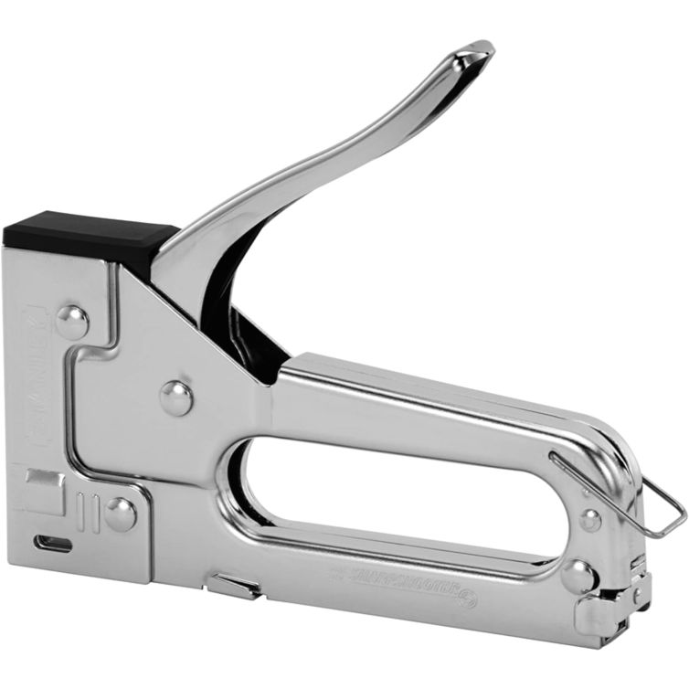 Stanley Multi-Purpose Staple Gun, versatile tool for stapling fabric, wood, and other materials in home and office projects.
