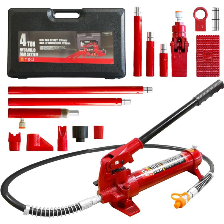 INGRAM イングラム　磯CIM-LTD 1-530 Magnum Portable Hydraulic Ram: Auto Body Frame Repair Kit