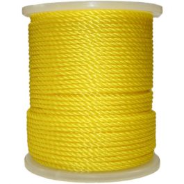 Ben-Mor ROPE POLYPROPYLENE TWISTED YELLOW 3/8'' X 630'
