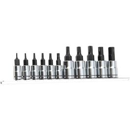 Performance Tool 11 pc. X-Trax Metric Hex Bit Set - Precision Machined Bits